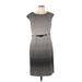 ILE New York Casual Dress - Sheath Scoop Neck Sleeveless: Black Dresses - Women's Size 10