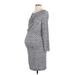 Gap - Maternity Casual Dress: Gray Dresses - Women's Size Small