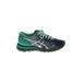 Asics Sneakers: Green Shoes - Women's Size 7 - Almond Toe