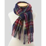 Blair Women's Tartan Scarf - Blue