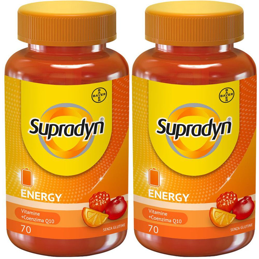 Supradyn Energy Integratore Multivitaminico Caramelle Gommose 2x126 g