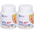VITA Act® Vitamina C 1000 Integratore Alimentare Set da 2 2x42 g Compr