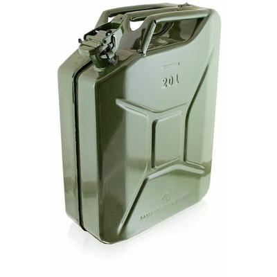 Bituxx - 20L Stahl Benzinkanister Kraftstoffkanister Kanister un Zulassung (20 Liter)