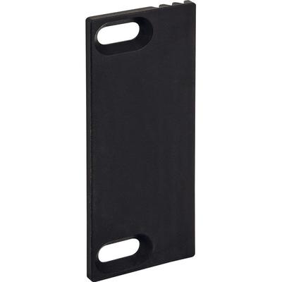 WSS - Fallenauslaufplatte 30,5x80x3mm für Schließblech/E-Öffner Kunststoff schwarz Image