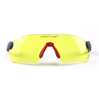 Integral Schutzbrille/ Sicherheitsbrille, gelb Gelbe Integral Sicherheitsbrille mit UV-Schutzfilter