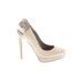 Mark + James by Badgley Mischka Heels: Ivory Shoes - Women's Size 6 1/2
