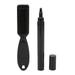 2 in 1 Beard Pencil Filler for Man Water Proof 4 Tip Fork Long Lasting Barber Styling Pen with Beard Brush Black