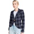 One Button Blazer - Blue - Smythe Jackets