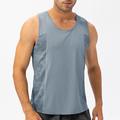 Homme Débardeur Top Maillot de Corps Chemise musclée Chemises évacuant l'humidité Plein Col en U Sport Loisir Athleisure Sans Manches Vêtement Tenue Mode Vêtement de rue Style classique