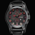 Montres pour Hommes CURREN Marque de Luxe Mode Casual Montre à Quartz Étanche Bracelet en Cuir Relogio Masculino