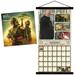 Trends International 2024 Star Wars: The Book of Boba Fett Wall Calendar & Magnetic Frame