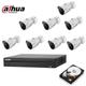 Kit Videosorveglianza Dahua Ip Onvif 8 Telecamere 4 Mpx P2p Hd 1 Tb