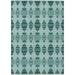 Addison Rugs Chantille ACN610 Teal 9 x 12 Indoor Outdoor Area Rug Easy Clean Machine Washable Non Shedding Bedroom Living Room Dining Room Kitchen Patio Rug