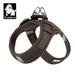 Pet harness For small and medium Dog Breathable Nylon Mesh Outdoor Training Adjustable Chest Heavy Duty TLH3013 Brown S