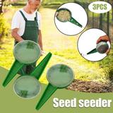 Oneshit Home And Garden Outdoor Equipment Mini Hand Gardening Tools Flower Grass Seed Drill Seed Drill Helpful Tool 3pcs Clearance Sale