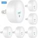Ultrasonic Pest Repeller 6 Pack Pest Control Ultrasonic Repeller Pest Defense Plug-in Device for Effective Control of Insects Cockroaches Mice Flies etc.for Homes Offices Warehouses and More(White)