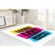 Learn From Yesterday Rug LÄ±ve For Today Hope For Tomorrow Rug Quote Rug Large Rug Colorful Rug Personalized Rug Anti-Slip Carpet 2.6 x5 - 80x150 cm