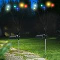 2PCS Solar Night Lights Novelty Lighting Landscape Lights Outdoor Lighting Garden Lights Lawn Light Modern Lighting Suitable for Bedroom Outdoor Garden Lawn and Other Occasions