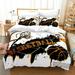 3D Sports Fire Basketball Bedding Set for Teen Boys Duvet Cover Sets with Pillowcases Twin Full Queen King Size 3PCS 1 Duvet Cover+2 Pillow Shams