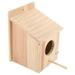 Birdcage Home Decor Wood House CAMPER BIRDHOUSE HIDEAWAY HUT Nest Feeder for Birthday Gift Ornament