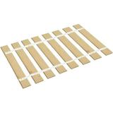 Size Bed Slats Boards Wood Foundation White Strapping-Help Support Your Box Spring Mattress-Made In The U.S.A.! (37 Wide)