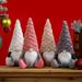 Faceless Gnome Doll Christmas Gnome Plush Gnome Table Decoration Xmas Decoration Santa Ornament Faceless Doll Elf Xmas New Year Indoor Outdoor Decor 4pcs