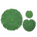 AntiGuyue 9pcs Artificial Lotus-Leaves Garden Fountain Simulation Leaf Fishpond Lotus-Leaf Ornaments