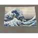 The Great Wave Rug Japanese Rug Wave Off Kanagawa Rugs Reproduction Rug Gift For The Home Outdoor Rug Non-Slip Carpet Indoor Rug 5.2 x7.5 - 160x230 cm