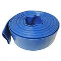 1 1/2 Dia. x 100 ft XIYUNDA Heavy Duty PVC Lay Flat Discharge and Backwash Hose for Water Transfer Applications. Agricultural Grade.