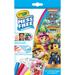 Crayola Color Wonder Paw Patrol Mini Box Set Easter Basket Stuffers 12 Pgs & 4 Markers Child