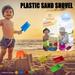 KANY 4PCS Beach Shovels Toys For Kids Children s Beach And Snow Multi-Purpose Plastic Shovel Children s Outdoor Toys Beach Shovels For Kids For Sand