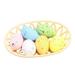 ã€�12PCS Eggs + 2PCS Basketsã€‘Easter Foam Eggs Toy For Kids Cartoon Simulation Eggs with Basket Easter Eggs Hanging Decoration Festive Scene Layout Easter DIY Crafts Easter Party Favors Supplies