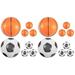 16 Pcs Sport Squeeze Balls Mini Football Basketball Stress Relief Balls Hand Exercise Stress Relief Balls