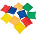 Sand Throw Bean Bag Carnival Supply Canvas Calcium Carbonate Bags for Child Soft 10 Pcs