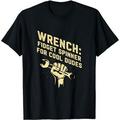 Wrench Fidget Spinner Car Mechanic Auto Car Repair Car Lover T-Shirt