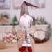 Swedish Christmas Santa Claus Tomte Long Leg Gnome Plush Doll Handmade Home Decor Collectible Dolls Desktop Ornament