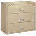 FireKing Parchment Fire Resistant File Cabinet - 3 Drawer Lateral 44 wide