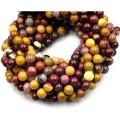 Mookaite Jasper Beads | Smooth Mookaite Round Beads | 2Mm 4Mm 6Mm 8Mm 10Mm | Single Or Bulk Lots Available - 8Mm - 1 Strand