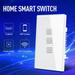 American Standard Zero Fire Graffiti Smart Switch Touch Voice Remote Control WiFi Smart Switch