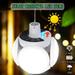 Tuobarr E27 Solar Light Deformable Garage Light Folding Bulb Led Light Football Ufo Lamp