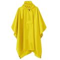 Waterproof Rain Poncho Lightweight Reusable Hiking Hooded Coat Jacket Outdoor