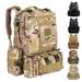 55L Camping Waterproof Backpack Detachable Bag Large Capacity Rucksack Outdoor Camping Hiking Backpack