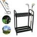 SHZICMY 27 Holes Steel Golf Club Holder Display Stand Organizer Golf Club Storage Rack