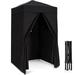 LIHONG Flex Ultra Compact 4x4 Pop-up Canopy Changing Room Portable Privacy Canopy Cabana for Pool Fashion Photoshoots or Camping Black