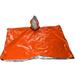 Multifunctional Raincoat Waterproof Rain Coat Survival Poncho Outdoor Camping Tent Mat For Outdoor Hunting Hiking Orange