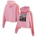 Women's Freeze Max Pink Aerosmith Looks Like a Lady Cropped Pullover Hoodie