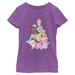 Girls Youth Mad Engine Purple Disney Princess Cinderella, Aurora & Tiana Graphic T-Shirt