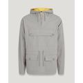 Belstaff Dalesman Smock Men's Cotton Cloud Grey / Yellow Oxide Size 52