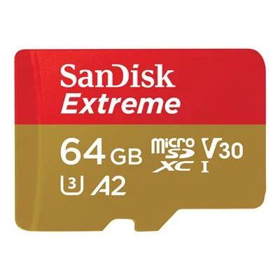 SanDisk 64GB Extreme UHS-I microSDXC Memory Card w...