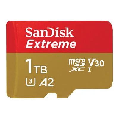 SanDisk 1TB Extreme UHS-I microSDXC Memory Card with SD Adapter